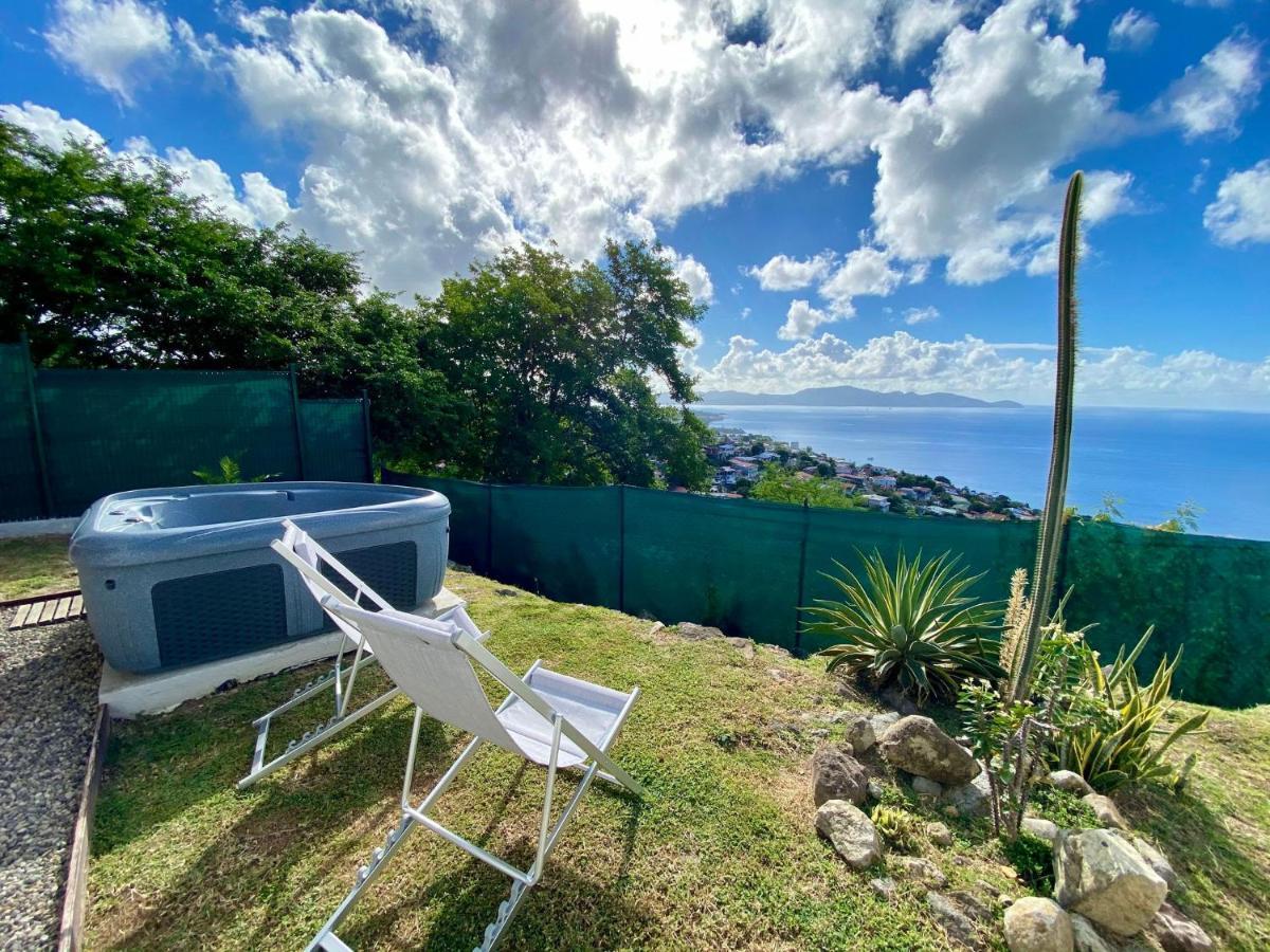 Bungalow Palbea Superieur Avec Spa Et Vue Mer Schoelcher Zewnętrze zdjęcie