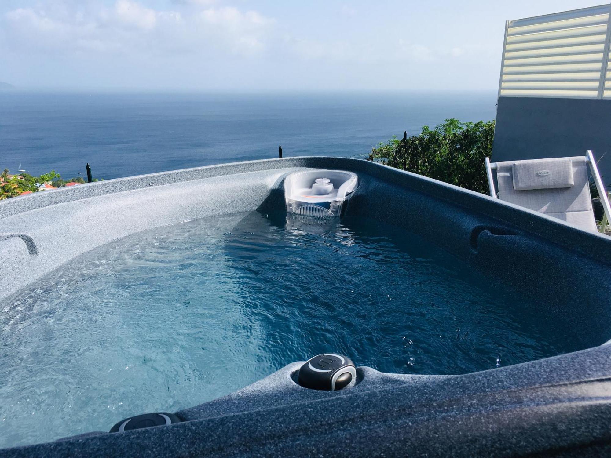 Bungalow Palbea Superieur Avec Spa Et Vue Mer Schoelcher Zewnętrze zdjęcie